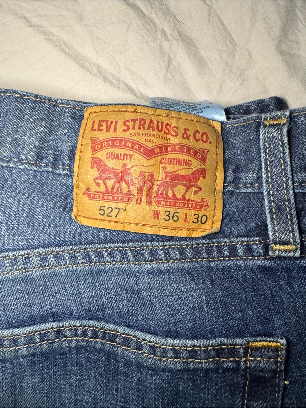 Levi's men’s jeans
One pair of black dress pants